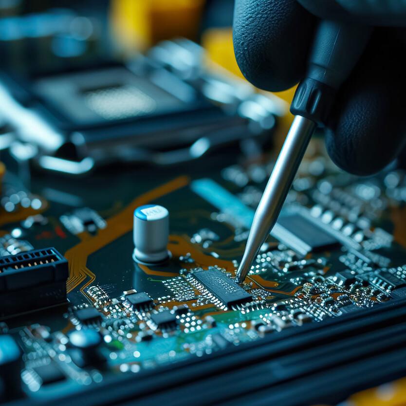 Reparatur in der Consumer Electronic, Haushaltselektronik und der Medizintechnik